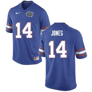 Men's Florida Gators #14 Emory Jones NCAA Nike Blue Authentic Stitched College Football Jersey XQD7762VG